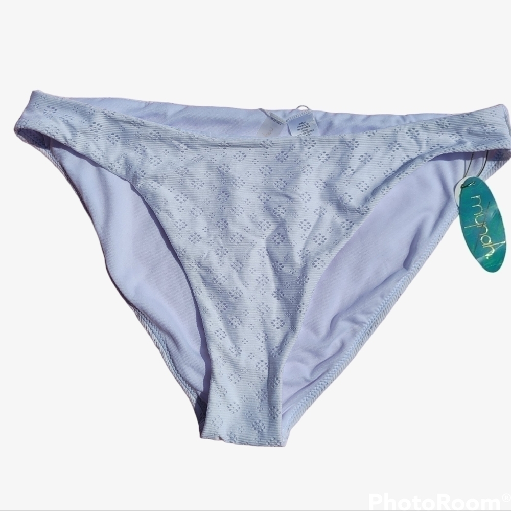 MYNAH High Leg Bottom With Slight Scooped Waist